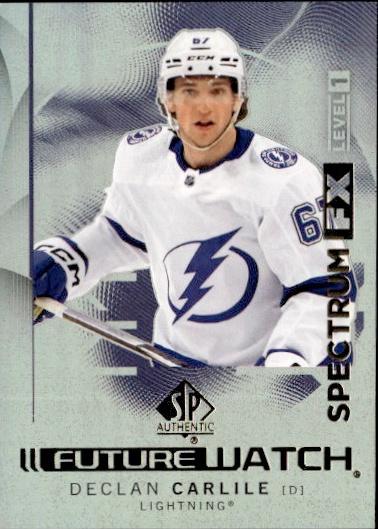 2024-25 SP Authentic Hockey Spectrum FX #S-48 Tampa Bay Lightning (Declan Carlile)