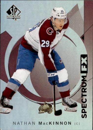2024-25 SP Authentic Hockey Spectrum FX #S-32 Colorado Avalanche (Nathan MacKinnon)