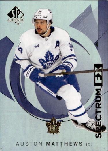 2024-25 SP Authentic Hockey Spectrum FX #S-2 Toronto Maple Leafs (Auston Matthews)