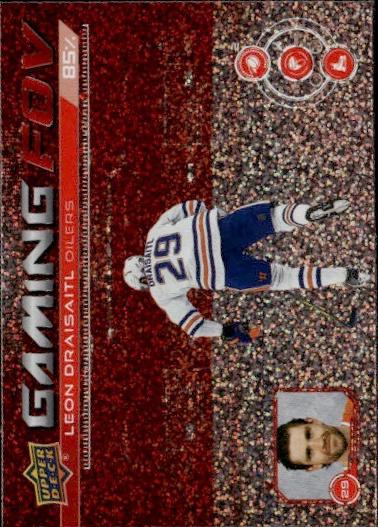 2024-25 Upper Deck Series 1 Hockey Gaming FOV Speckle #GFOV-6 Edmonton Oilers (Leon Draisaitl)