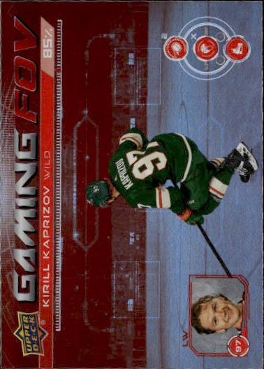 2024-25 Upper Deck Series 1 Hockey Gaming FOV #GFOV-8 Minnesota Wild (Kirill Kaprizov)