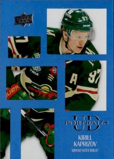 2024-25 Upper Deck Series 1 Hockey UD Portraits #P-5 Minnesota Wild (Kirill Kaprizov)