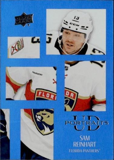 2024-25 Upper Deck Series 1 Hockey UD Portraits #P-17 Florida Panthers (Sam Reinhart)