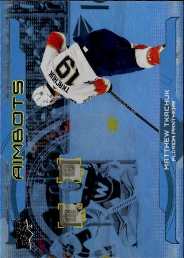 2024-25 Upper Deck Series 1 Hockey Aimbots #AB-6 Florida Panthers (Matthew Tkachuk)