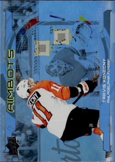 2024-25 Upper Deck Series 1 Hockey Aimbots #AB-24 Philadelphia Flyers (Travis Konecny)