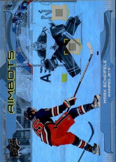 2024-25 Upper Deck Series 1 Hockey Aimbots #AB-15 Winnipeg Jets (Mark Scheifele)