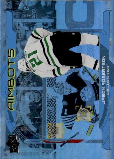 2024-25 Upper Deck Series 1 Hockey Aimbots #AB-13 Dallas Stars (Jason Robertson)