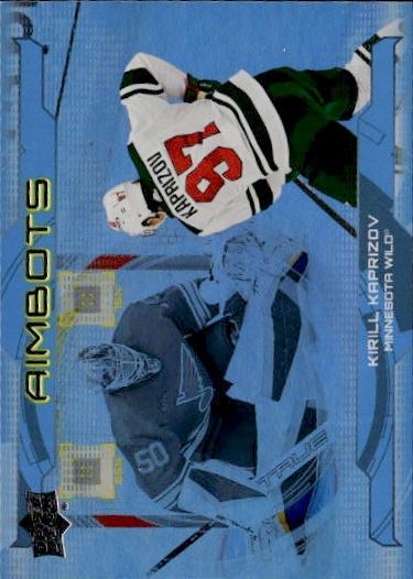 2024-25 Upper Deck Series 1 Hockey Aimbots #AB-12 Minnesota Wild (Kirill Kaprizov)