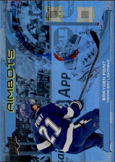 2024-25 Upper Deck Series 1 Hockey Aimbots #AB-10 Tampa Bay Lightning (Brayden Point)
