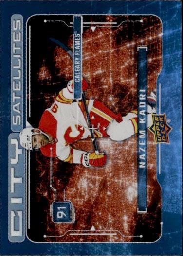 2024-25 Upper Deck Series 1 Hockey City Satellites #CS-7 Calgary Flames (Nazem Kadri)