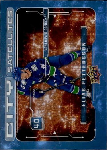 2024-25 Upper Deck Series 1 Hockey City Satellites #CS-2 Vancouver Canucks (Elias Pettersson)