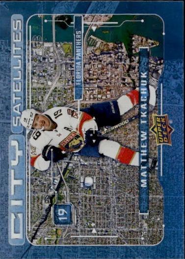 2024-25 Upper Deck Series 1 Hockey City Satellites #CS-19 Florida Panthers (Matthew Tkachuk)