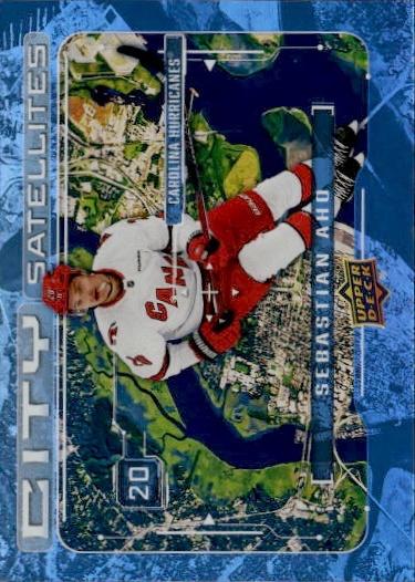 2024-25 Upper Deck Series 1 Hockey City Satellites #CS-17 Carolina Hurricanes (Sebastian Aho)