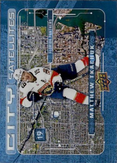 2024-25 Upper Deck Series 1 Hockey City Satellites #CS-19 Florida Panthers (Matthew Tkachuk)