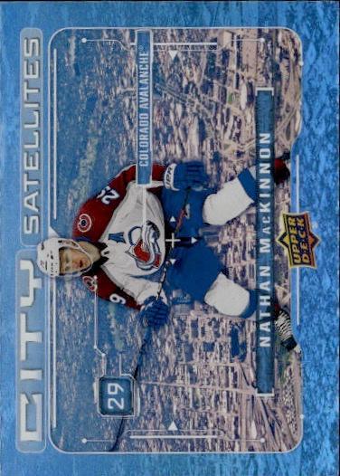 2024-25 Upper Deck Series 1 Hockey City Satellites #CS-10 Colorado Avalanche (Nathan MacKinnon)