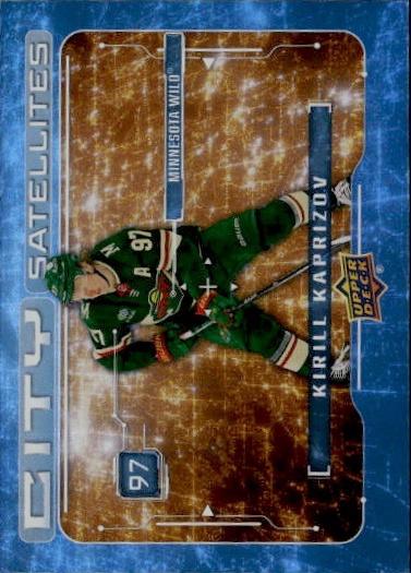 2024-25 Upper Deck Series 1 Hockey City Satellites #CS-8 Minnesota Wild (Kirill Kaprizov)