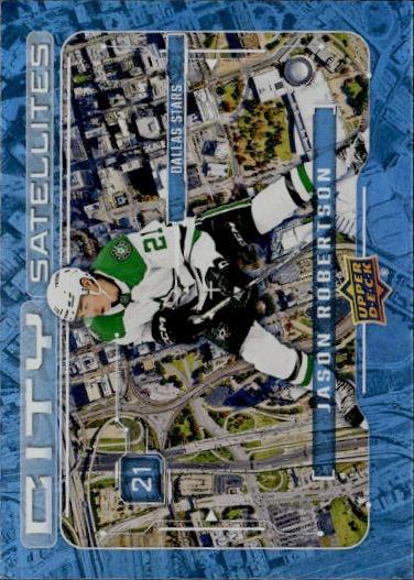 2024-25 Upper Deck Series 1 Hockey City Satellites #CS-14 Dallas Stars (Jason Robertson)