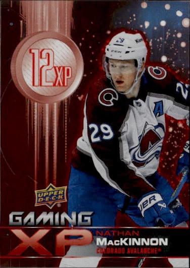 2024-25 Upper Deck Series 1 Hockey Gaming XP #GXP-14 Colorado Avalanche (Nathan MacKinnon)