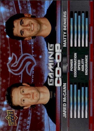 2024-25 Upper Deck Series 1 Hockey Gaming Co-Op #CGO-22 Seattle Kraken (Jared McCann / Matty Beniers)