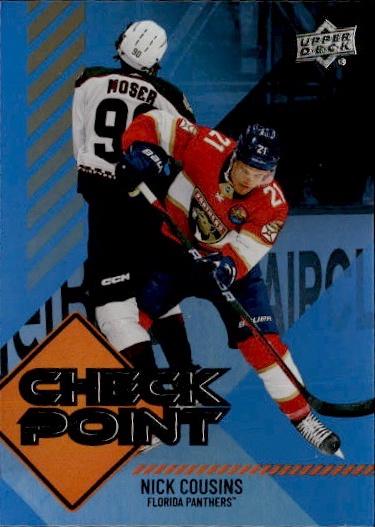 2024-25 Upper Deck Series 1 Hockey Checkpoint #CP-4 Florida Panthers (Nick Cousins)
