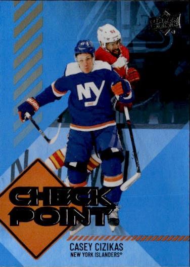 2024-25 Upper Deck Series 1 Hockey Checkpoint #CP-15 New York Islanders (Casey Cizikas)