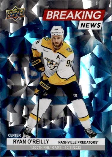 2024-25 Upper Deck Series 1 Hockey Breaking News #BN-13 Nashville Predators (Ryan O'Reilly)