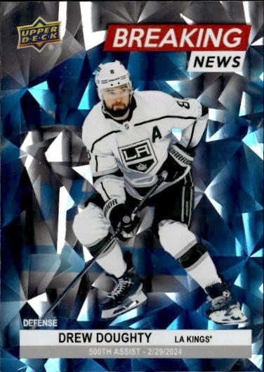 2024-25 Upper Deck Series 1 Hockey Breaking News #BN-1 Los Angeles Kings (Drew Doughty)
