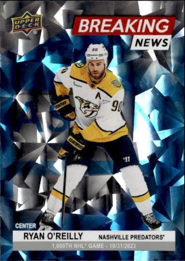 2024-25 Upper Deck Series 1 Hockey Breaking News #BN-13 Nashville Predators (Ryan O'Reilly)