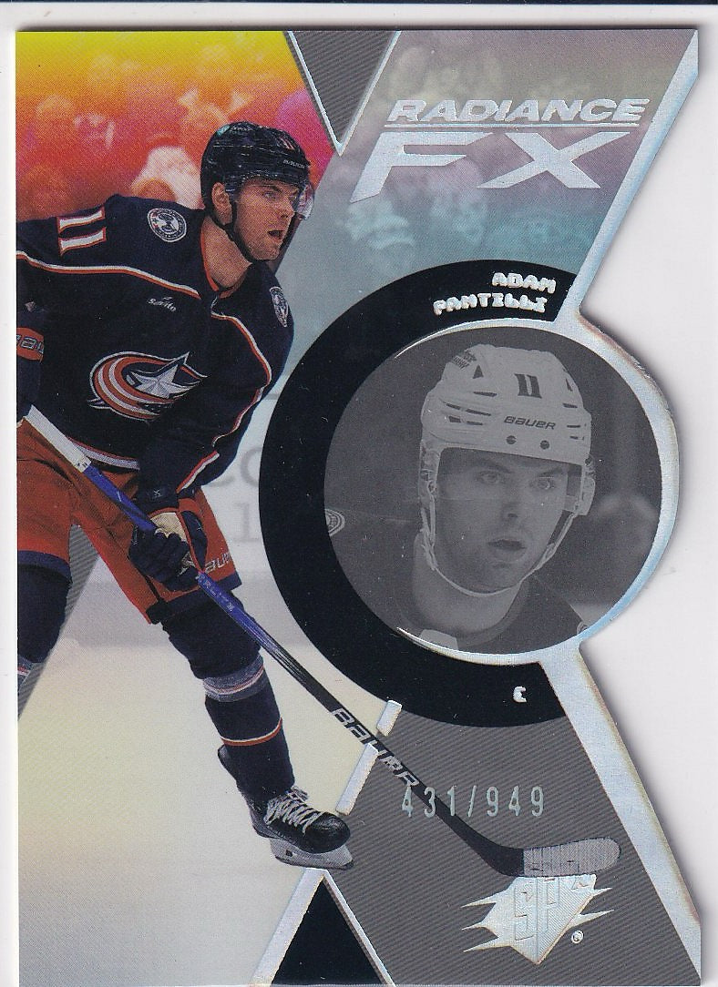 2023-24 SPx Hockey Radiance FX #/949 #RFX-73 Columbus Blue Jackets (Adam Fantilli)