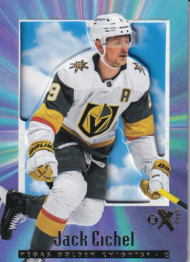 2023-24 SkyBox E-X 2000 Hockey #52 Vegas Golden Knights (Jack Eichel)