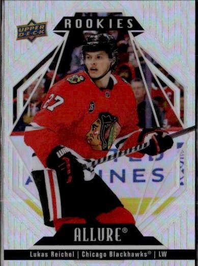 2022-23 Upper Deck Allure Hockey Base #127 Chicago Blackhawks (Lukas Reichel)