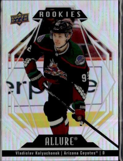 2022-23 Upper Deck Allure Hockey Base #136 Arizona Coyotes (Vladislav Kolyachonok)