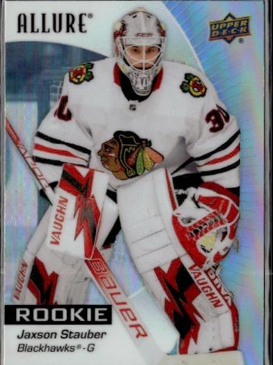 2023-24 Upper Deck Allure Hockey Base #119 Chicago Blackhawks (Jaxson Stauber)