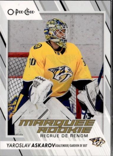 2023-24 O-Pee-Chee Hockey Base - Marquee Rookie #541 Nashville Predators (Yaroslav Askarov)