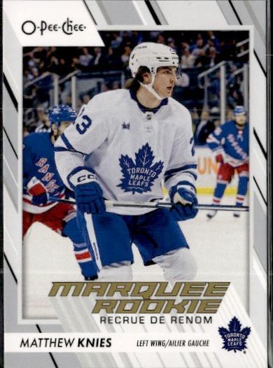 2023-24 O-Pee-Chee Hockey Base - Marquee Rookie #573 Toronto Maple Leafs (Matthew Knies)