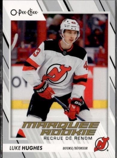 2023-24 O-Pee-Chee Hockey Base - Marquee Rookie #572 New Jersey Devils (Luke Hughes)