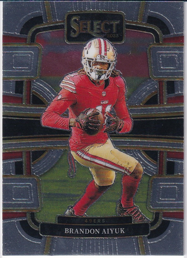 2023 Panini Select Football Base #89 San Francisco 49ers (Brandon Aiyuk)