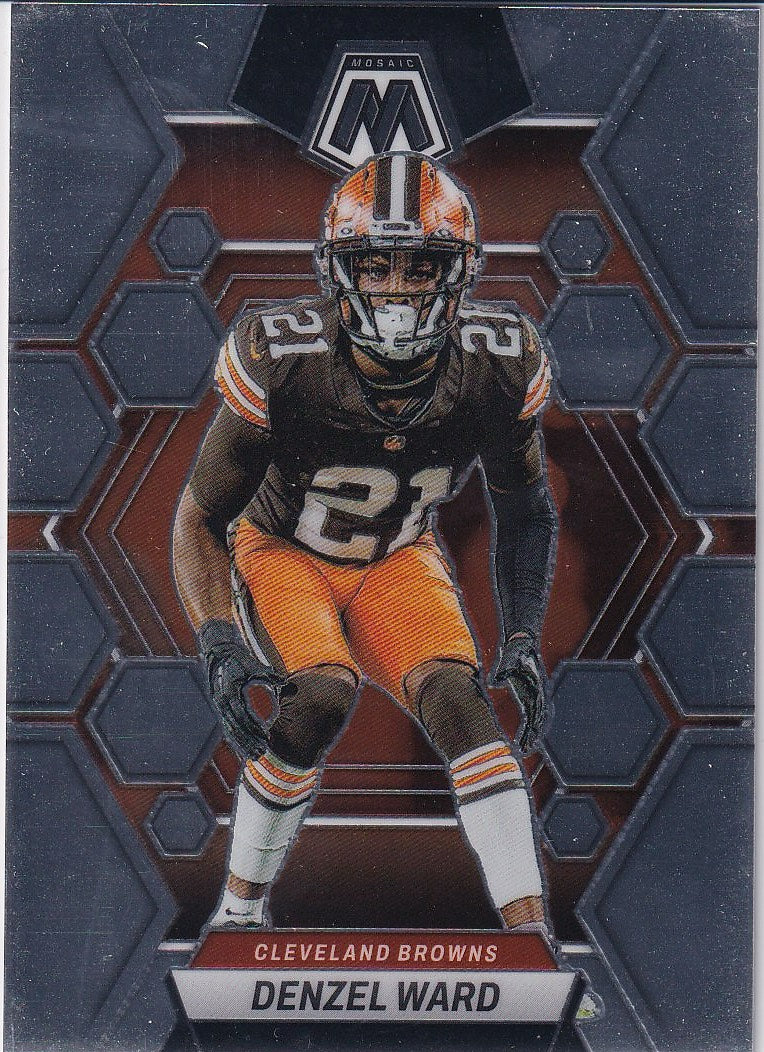 2023 Panini Mosaic Football Base #52 Cleveland Browns (Denzel Ward)