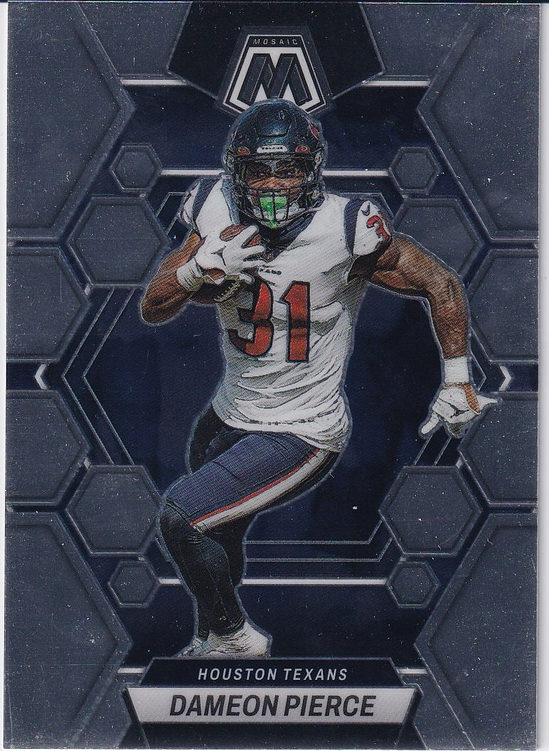 2023 Panini Mosaic Football Base #90 Houston Texans (Dameon Pierce)