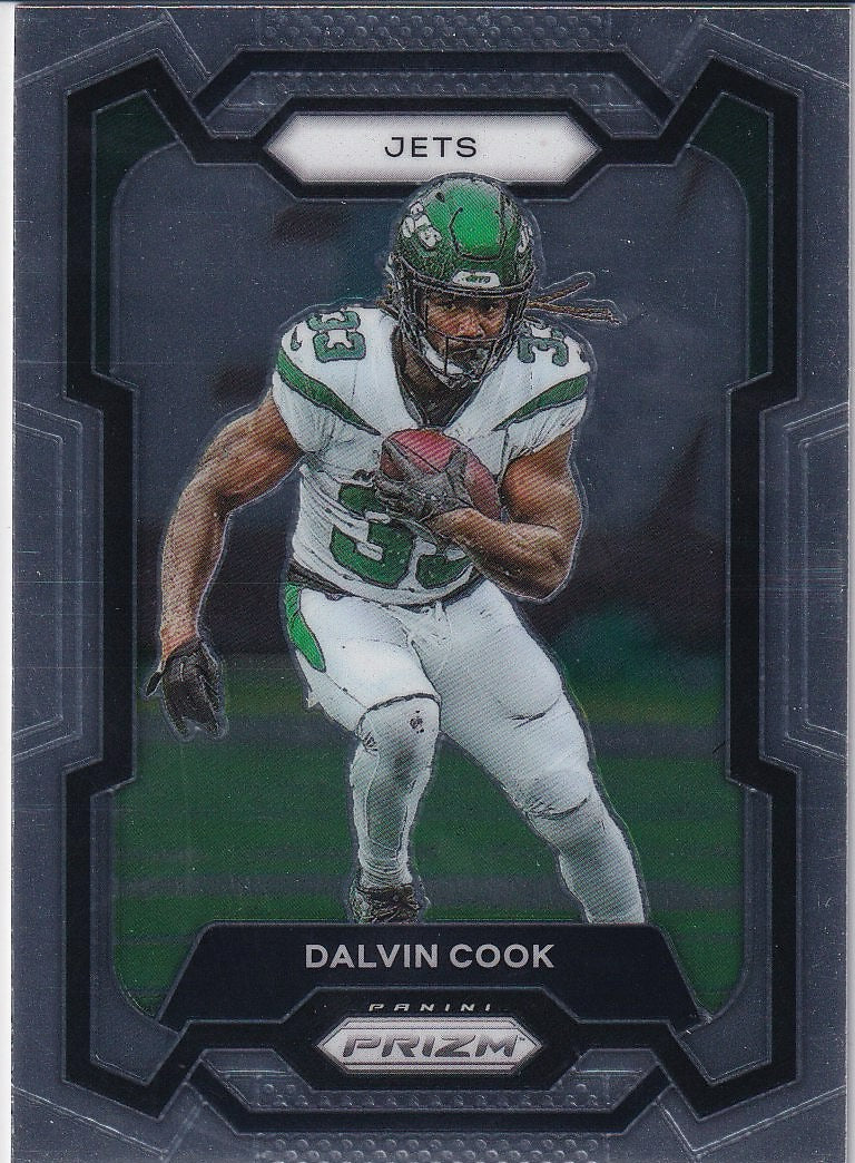 2023 Panini Prizm Football Base #191 New York Jets (Dalvin Cook)