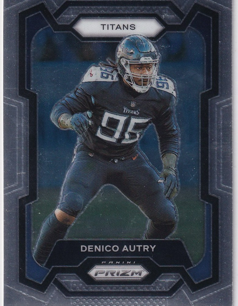 2023 Panini Prizm Football Base #283 Tennessee Titans (Denico Autry)