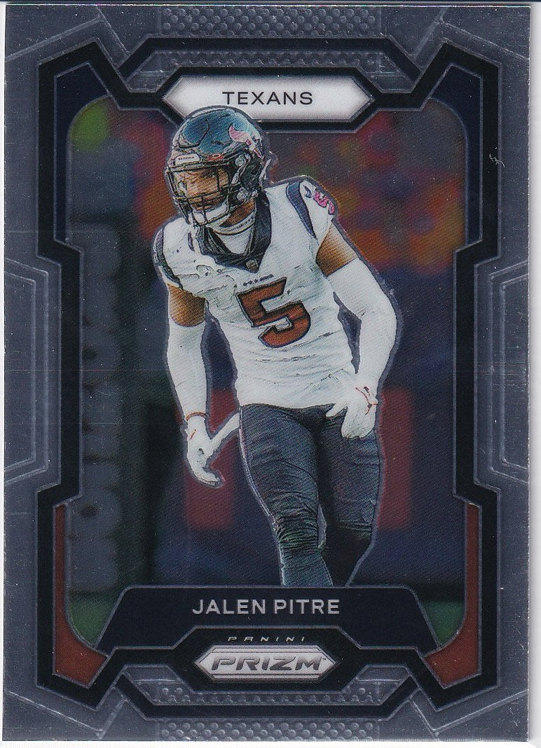 2023 Panini Prizm Football Base #120 Houston Texans (Jalen Pitre)