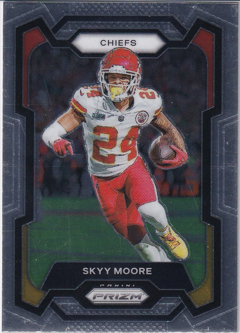 2023 Panini Prizm Football Base #150 Kansas City Chiefs (Skyy Moore)