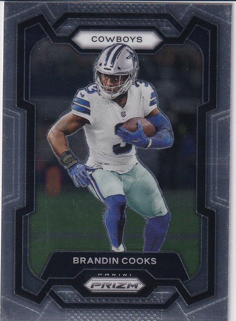 2023 Panini Prizm Football Base #71 Dallas Cowboys (Brandin Cooks)