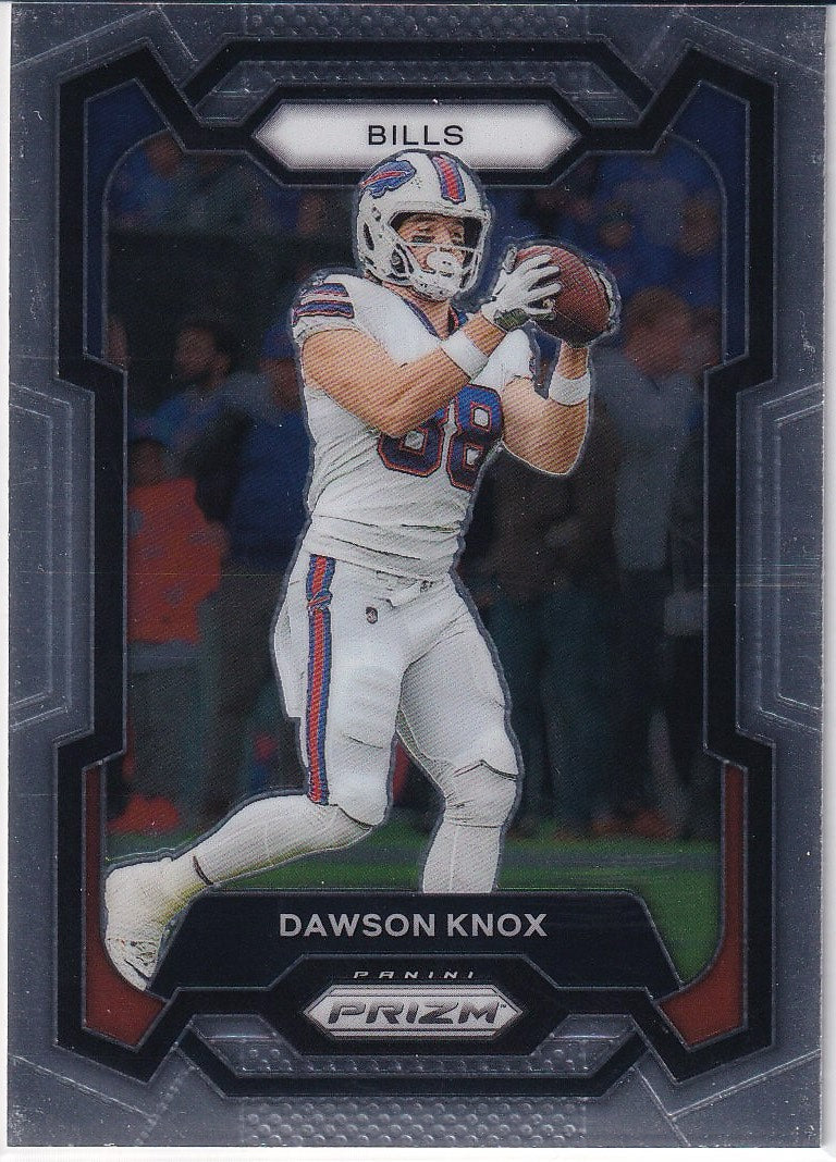 2023 Panini Prizm Football Base #28 Buffalo Bills (Dawson Knox)