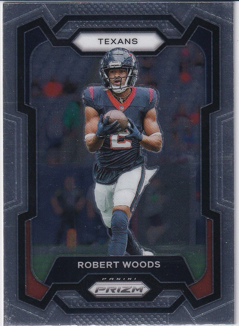 2023 Panini Prizm Football Base #123 Houston Texans (Robert Woods)