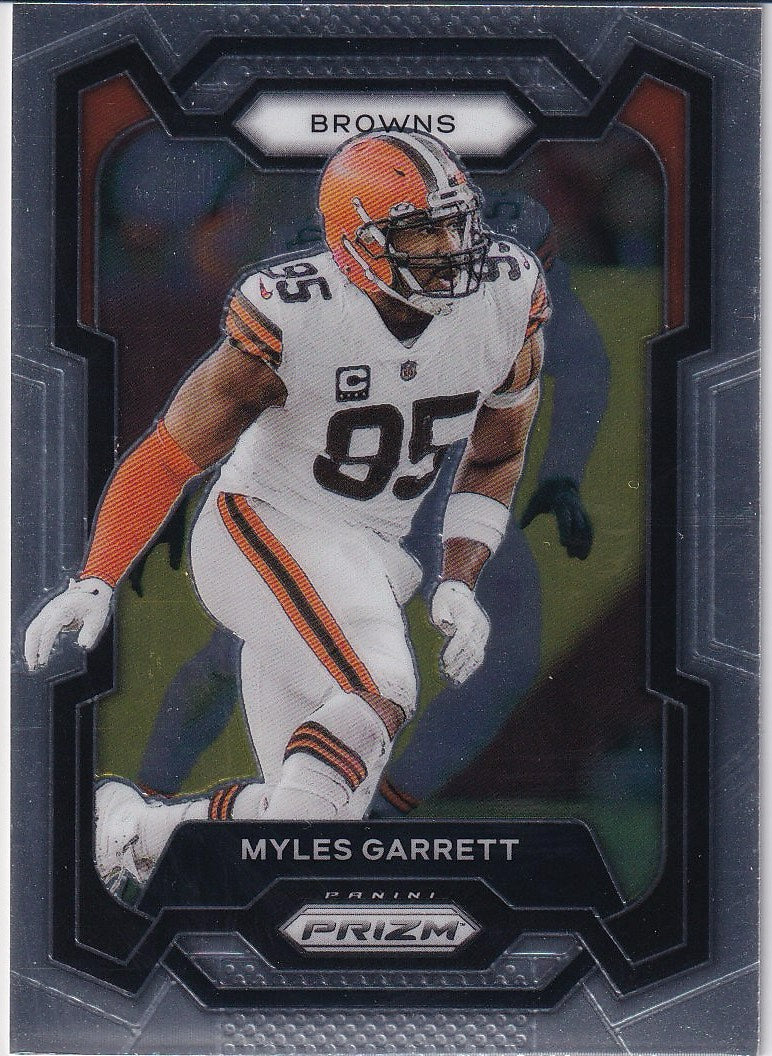 2023 Panini Prizm Football Base #68 Cleveland Browns (Myles Garrett)