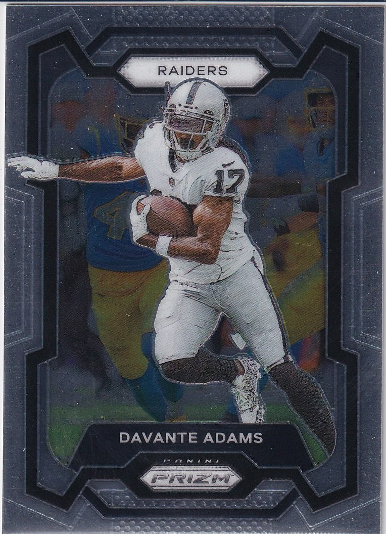2023 Panini Prizm Football Base #174 Las Vegas Raiders (Davante Adams)