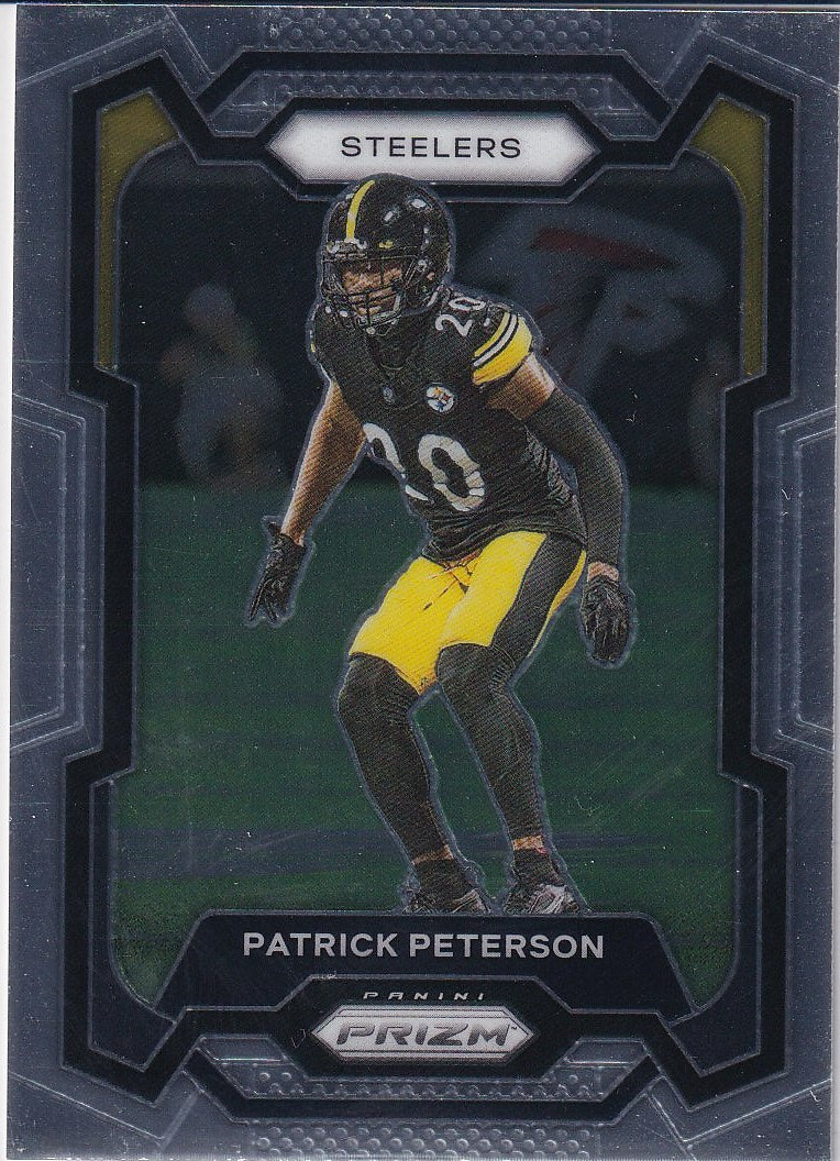 2023 Panini Prizm Football Base #253 Pittsburgh Steelers (Patrick Peterson)