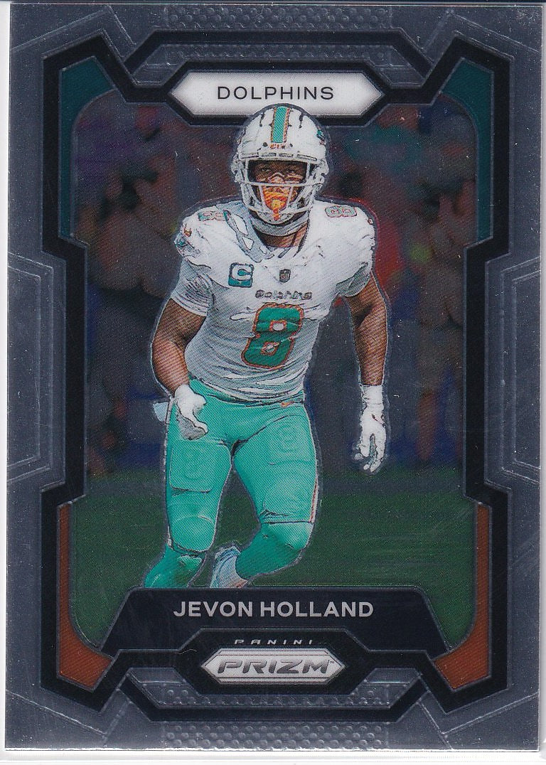 2023 Panini Prizm Football Base #188 Miami Dolphins (Jevon Holland)